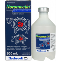 NOROMECTIN INY.BOVINO PORCINO 500 ML
