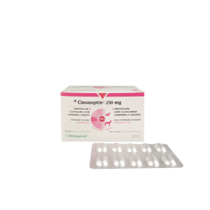 CLAVASEPTIN 250MG. 100 COMP.