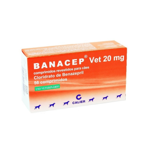 BANACEP VET 20 MG 56 COMP.