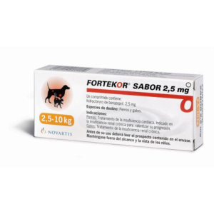FORTEKOR 2.5 28 COMP PALATABLE